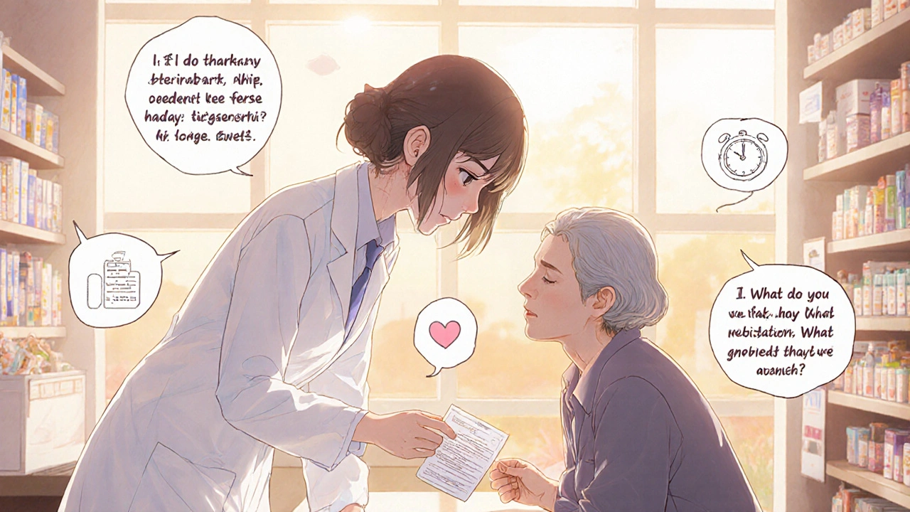 Pharmacist Counseling Scripts: Training Materials for Generic Patient Talks