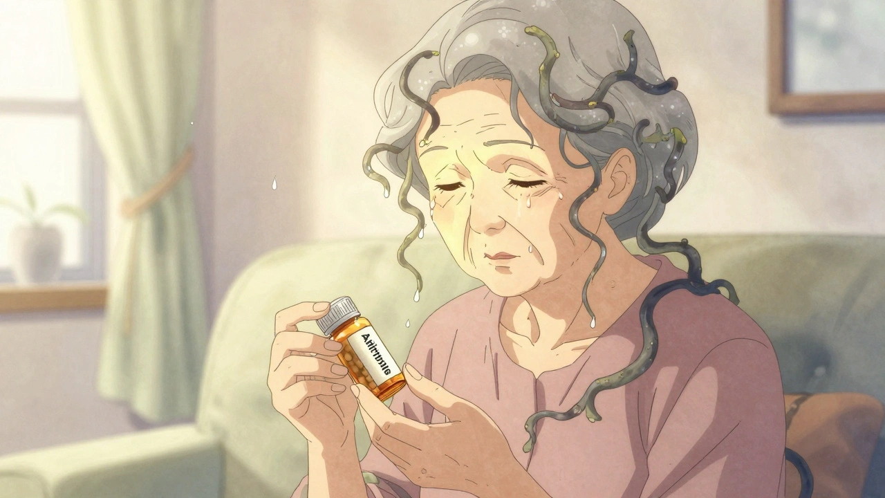 Anticholinergic Burden with Tricyclic Antidepressants: Cognitive and Cardiac Risks