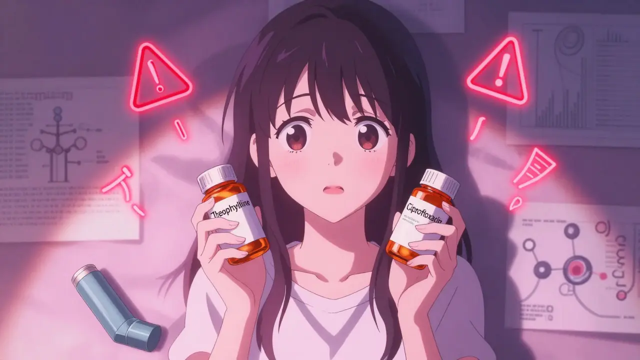 Ciprofloxacin and Theophylline: Why This Drug Pair Can Be Dangerous