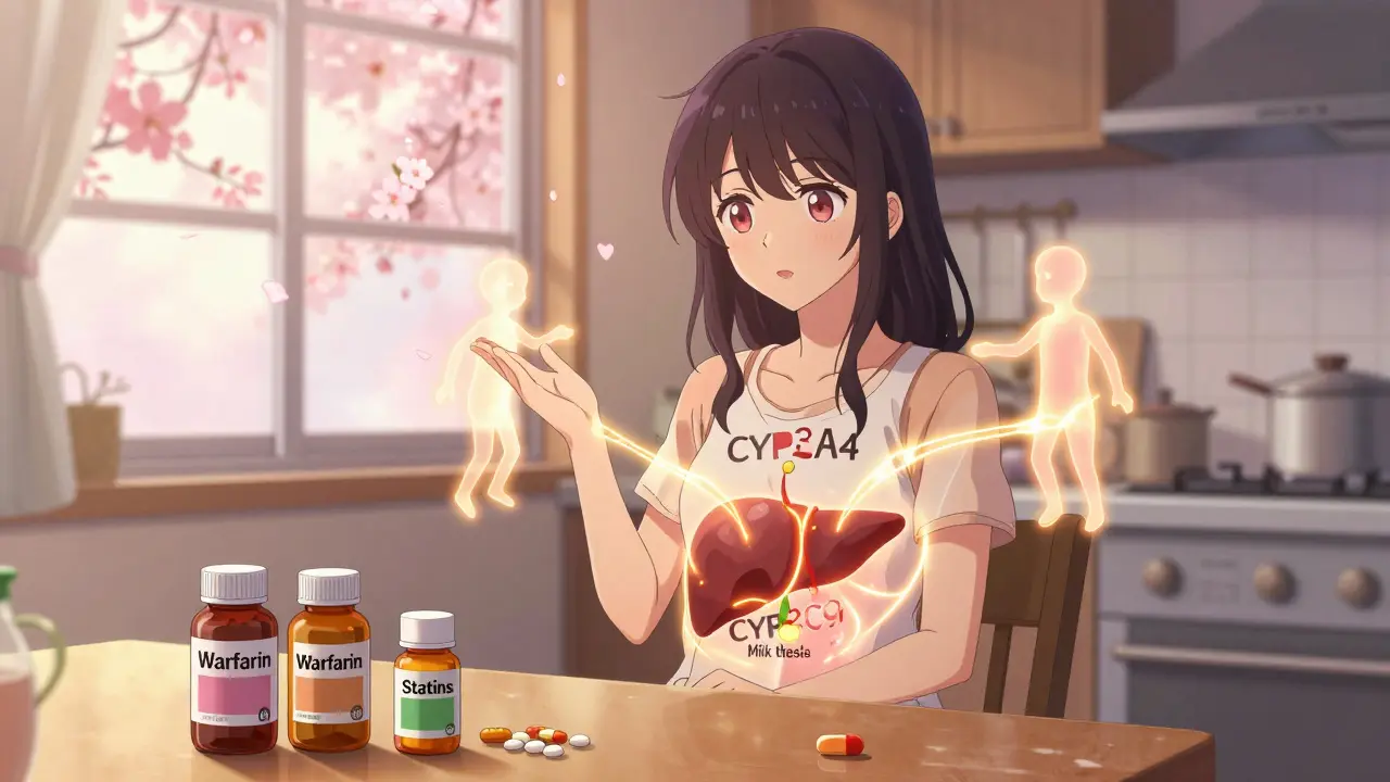 Milk Thistle and Liver-Metabolized Drugs: What You Need to Know About Enzyme Interactions